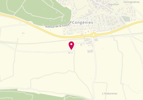 Plan de Nexus Auto, 11 Chemin du Pesquier, 30111 Congénies