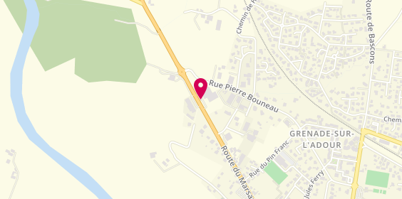 Plan de Adour Grenade Automobiles, 42 avenue de Mont de Marsan, 40270 Grenade-sur-l'Adour