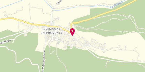 Plan de ROSA Filipe, Route Montagnac, 04500 Allemagne-en-Provence