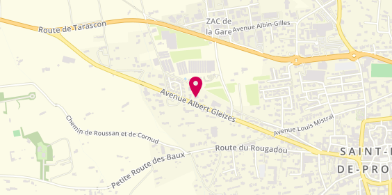 Plan de Agence RENAULT - Garage Cabassut, 76 avenue Albert Gleizes, 13210 Saint-Rémy-de-Provence