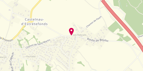 Plan de Mb Débosselage, 616 Route de Bouloc, 31620 Castelnau-d'Estrétefonds