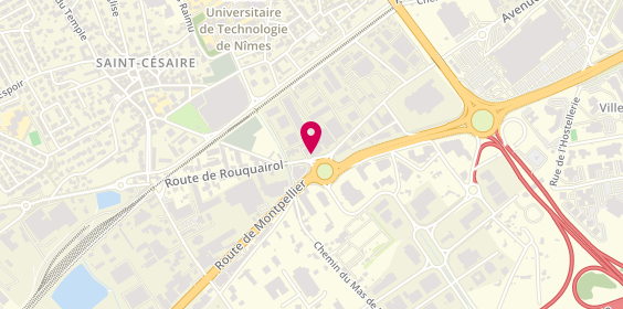 Plan de Euromaster Lafitte - Nimes route de Rouquairol, 32 Route de Rouquairol, 30900 Nîmes