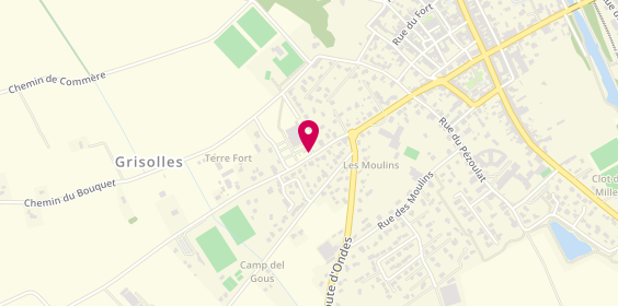 Plan de CJ Lavaggio, 126 Route Aucamville, 82170 Grisolles