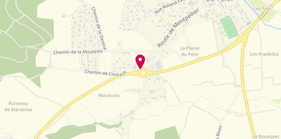 Plan de Garage C. Chalandon, 892 Route Montpellier, 30260 Quissac