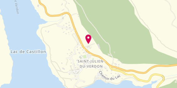 Plan de St-Ju Auto, Route de Nice, 04170 Saint-Julien-du-Verdon