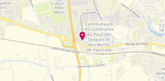 Plan de Eurotyre, 145 avenue de la Grande Marine, 84800 L'Isle-sur-la-Sorgue