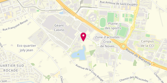 Plan de KM Auto, 265 Rue Pierre Seghers, 84000 Avignon