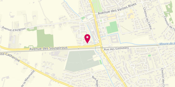 Plan de Auto Electricité Establet, 134 avenue des Souspirous, 84140 Avignon