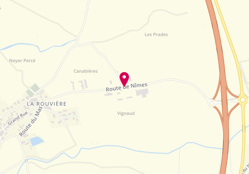 Plan de My Veo, 580 Route de Nimes, 30190 La Rouvière