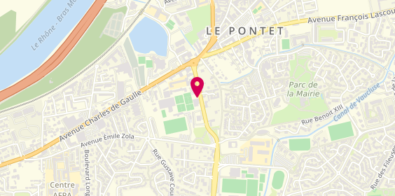 Plan de Societe Automobile du Pontet, Le
9 avenue Louis Pasteur, 84130 Le Pontet