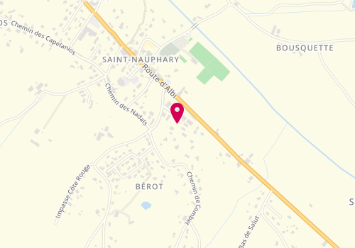 Plan de Del Rio Autos, 86 Zone Artisanale Simarre, 82370 Saint-Nauphary