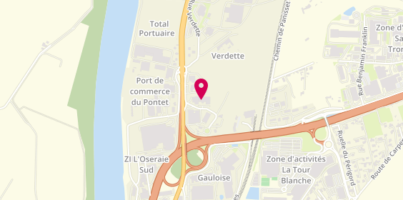 Plan de GSVI Avignon, 109 Rue de la Petite
Rue de la Verdette, 84130 Le Pontet