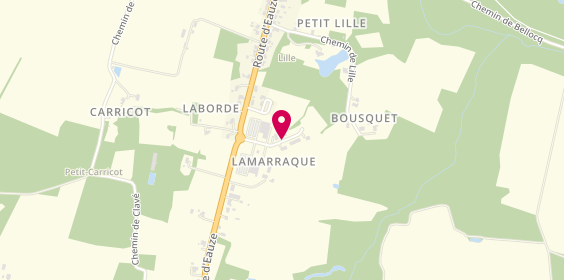 Plan de Auto Service Labadie, Zone Artisanale Lamarraque Boulevard de l'Avenir, 40310 Gabarret