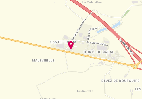 Plan de Garage Saquet, Route de Saint Affrique, 12230 La Cavalerie