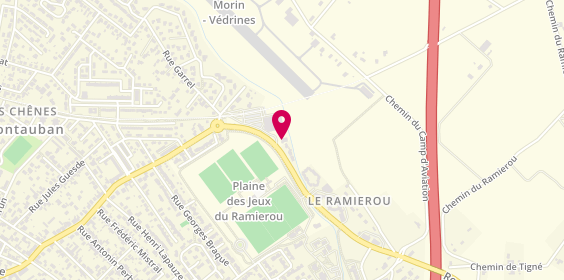 Plan de Garage du Ramierou, 259 avenue de Léojac, 82000 Montauban