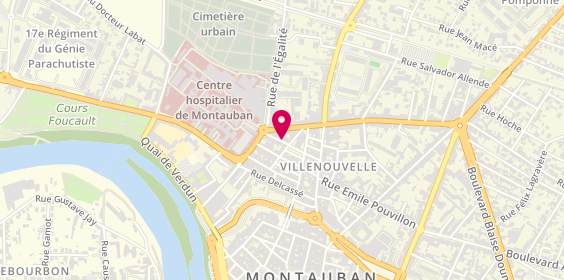 Plan de Garage Villenouvelle, 8 Rue Rayssac, 82000 Montauban