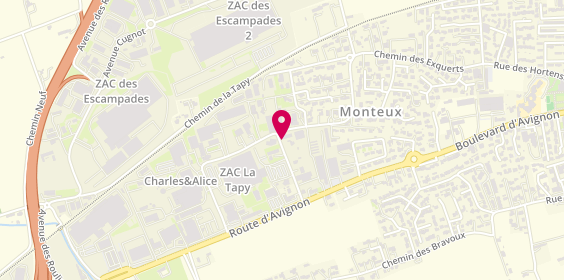 Plan de R.G.V Marc, 216 avenue de l'Europe, 84170 Monteux