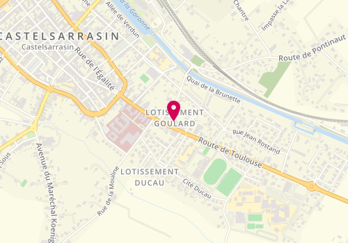 Plan de Dacia, 2 Route de Toulouse, 82100 Castelsarrasin