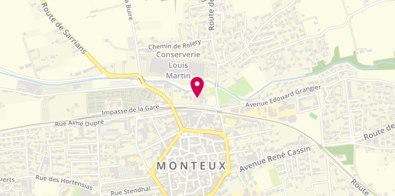 Plan de Garage Bastide, 8 Boulevard Notre Dame, 84170 Monteux