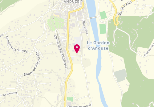 Plan de Partner's, 20 Rue du Luxembourg, 30140 Anduze