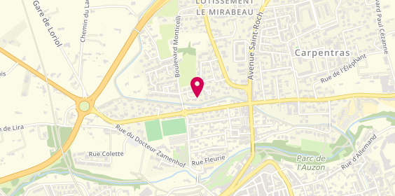 Plan de Hmjo Services, 37 Rue Van Loo, 84200 Carpentras