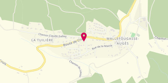 Plan de SARL Delamarre et Fils, Ville Vieille, 04230 Mallefougasse-Augès