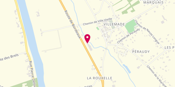 Plan de Garage RAVI 4X4, 1784 Route de Bordeaux, 82130 Villemade