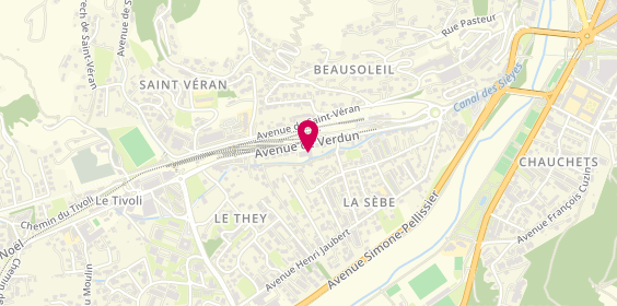 Plan de Eurotyre - Garage Giraud Pneus, Av. De Verdun 49, 04000 Digne-les-Bains