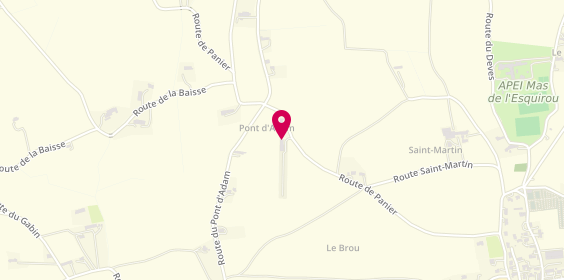 Plan de Garage du Brou, Route du Brou, 84860 Caderousse