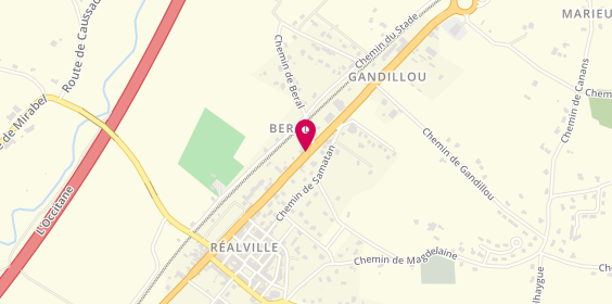 Plan de Garage ALDR, Route Departementale 820, 82440 Réalville