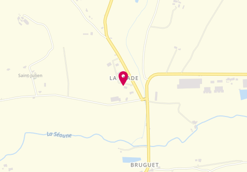 Plan de Agent Peugeot, 29 Zone Artisanale de la Prade, 47270 Puymirol