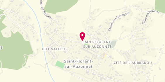 Plan de Cars Auto Pieces, Rue Village, 30960 Saint-Florent-sur-Auzonnet