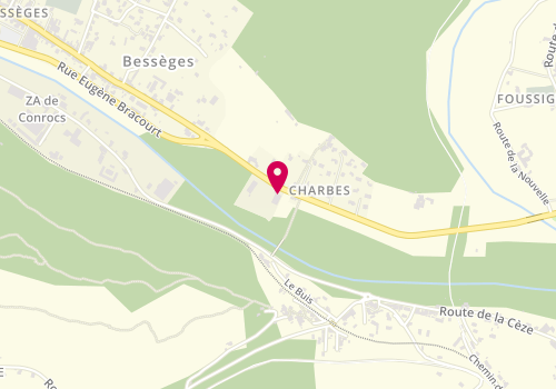 Plan de Michel Portales, Quartier De
Charbes, 30160 Bessèges