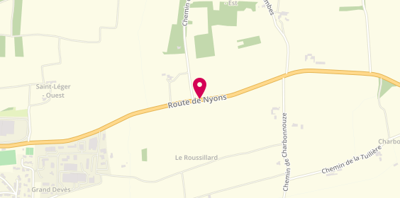 Plan de Mon Garage / Mon Carrossier, Route de Nyons, 26110 Saint-Maurice-sur-Eygues