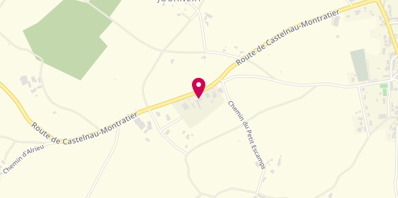 Plan de ERM Auto, 781 Route de Castelnau, 46230 Lalbenque