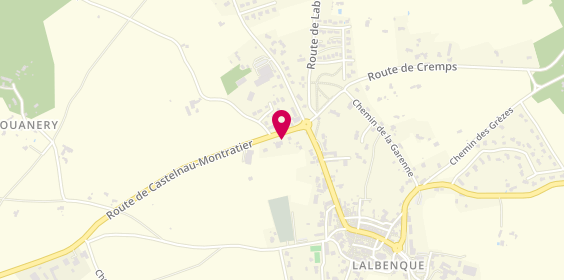 Plan de Total, 99 Route de Castelnau, 46230 Lalbenque
