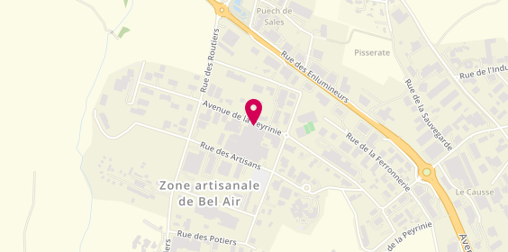 Plan de Garage Attoumani, 856 avenue de la Peyrinie, 12000 Rodez