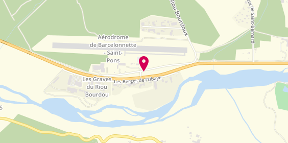Plan de Barcelo Auto, Zae Riou Bourdoux, 04400 Saint-Pons