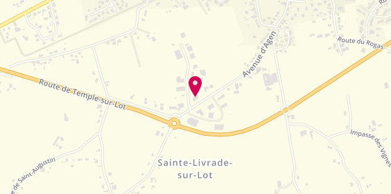 Plan de GDV Auto, Zone Aménagement, 47110 Sainte-Livrade-sur-Lot