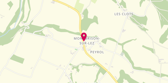 Plan de Garage Besson, Route de Nyons - Quartier
Peyrol, 26770 Montbrison-sur-Lez