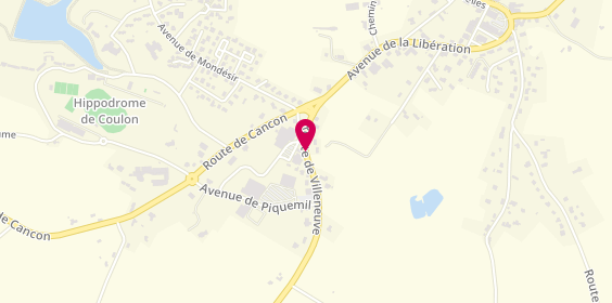 Plan de Dacia, 69 Route Villeneuve Sur Lotissement, 47150 Monflanquin