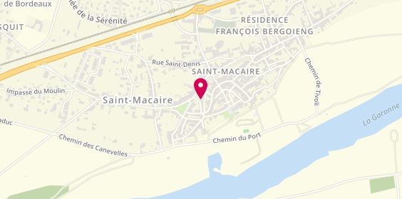 Plan de Garage Eco Meca, 17 Allée de Tourny, 33490 Saint-Macaire