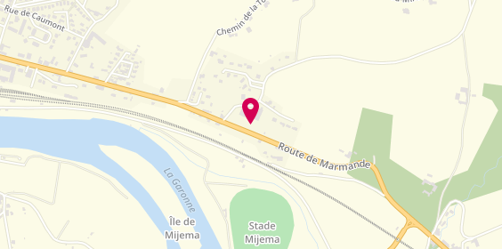 Plan de Garage Laurent Couteaut - Renault, 18 Route de Marmande, 33190 La Réole