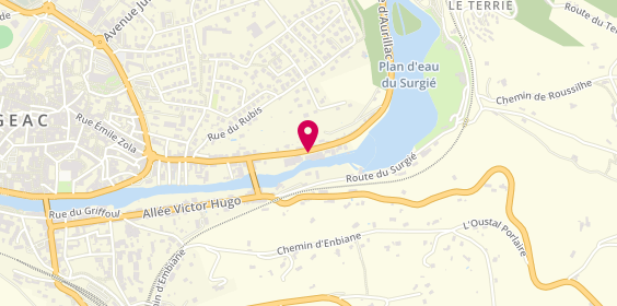 Plan de Elan, 14 avenue d'Aurillac, 46100 Figeac
