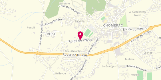 Plan de S.E.A, Route de Privas, 07210 Chomérac