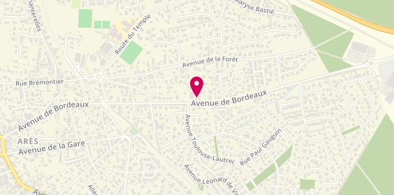 Plan de Point S, 55 avenue de Bordeaux, 33740 Arès