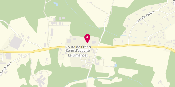 Plan de Attitude Off Road, 58 Route de Créon, 33880 Saint-Caprais-de-Bordeaux