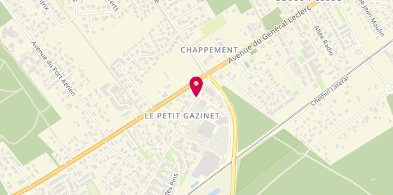 Plan de Roady, 8 Avenue Verdun, Centre Commercial Gazinet Nord, 33610 Cestas