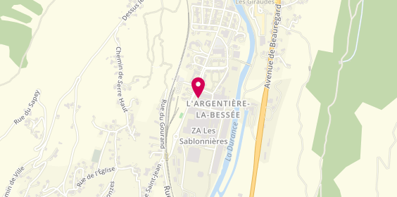 Plan de Avatacar, Zone Artisanale Les Sablonnieres, 05120 L'Argentière-la-Bessée