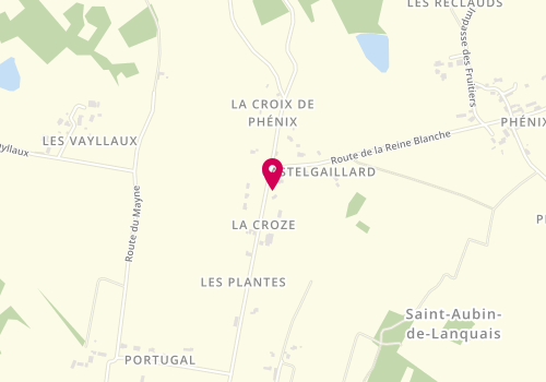 Plan de Meca Proxi Pro, 1016 Route de l'Octroi, 24560 Saint-Aubin-de-Lanquais
